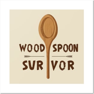 wooden spoon survivor Posters and Art